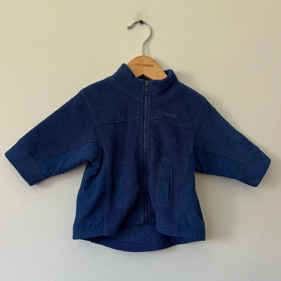 Oshkosh Zip-Up  Sweater | 3-6M Baby Boy - Picture 2 of 4